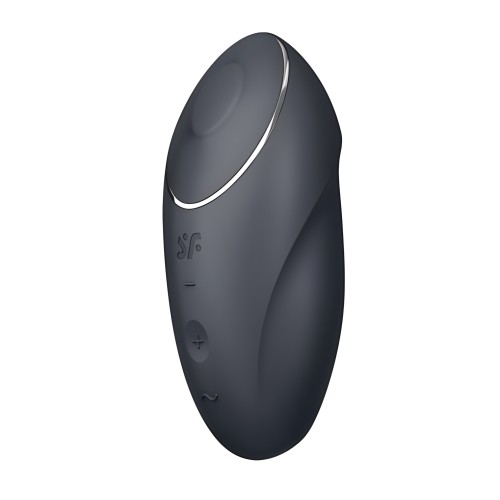 Satisfyer Tap & Climax 1 - Grey - Clitoral Stimulator