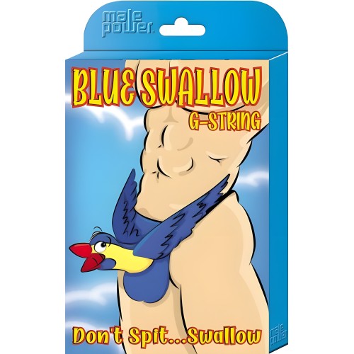 Blue Swallow Posing Strap