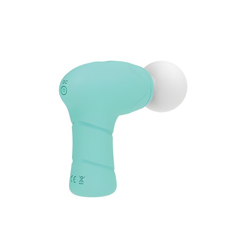 Wild Pop Vibe Pocket Purr Mini Massager Aqua