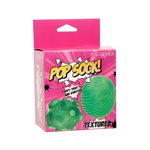 Masturbador Texturizado Pop Sock - Sensación Versátil