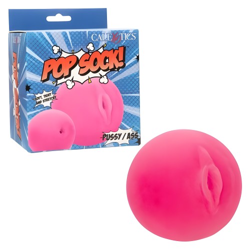Pop Sock! Dual-Entry Masturbator - Pink
