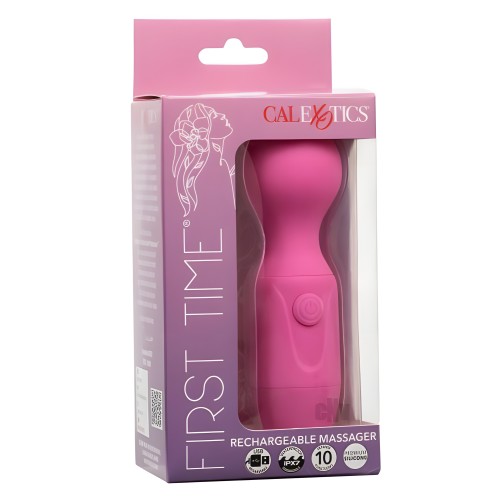 Vibrador Recargable Primer Uso - Rosa