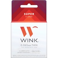 Condones Wink Super X-Large 3 Unidades
