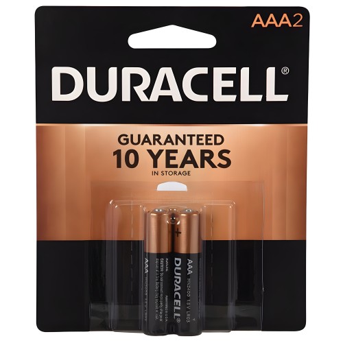 Baterías Duracell AAA (2pk)