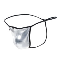 Mirror G String - Silver