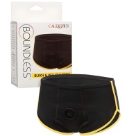 Boxer Brief Boundless - Negro/Amarillo L/XL
