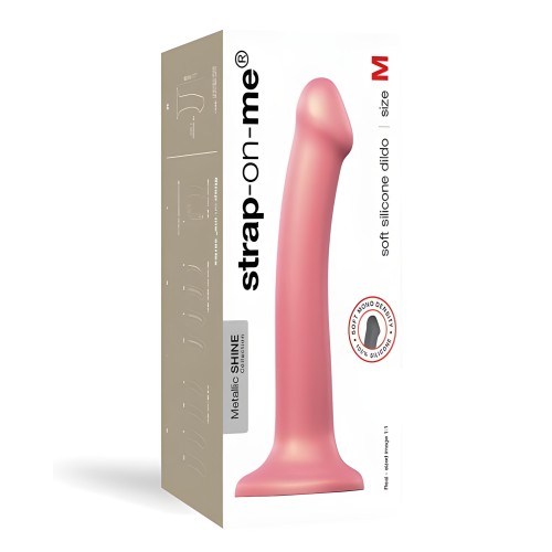 Dildo Flexible Strap On Me Rosa Metálico