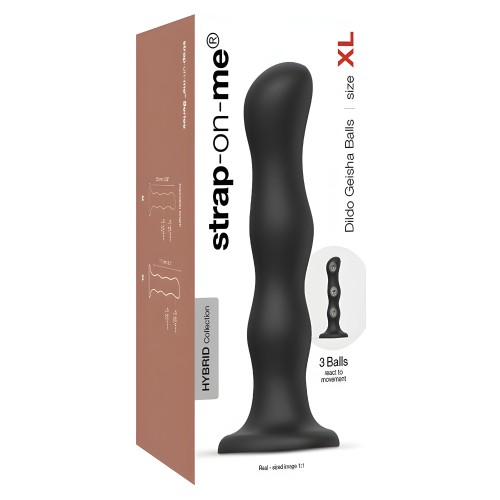 Dildo Strap On Me Geisha - Negro XL