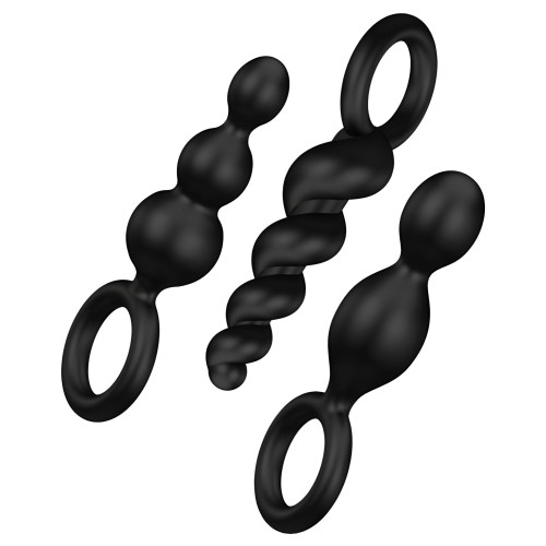 Satisfyer Booty Call Plugs - Black