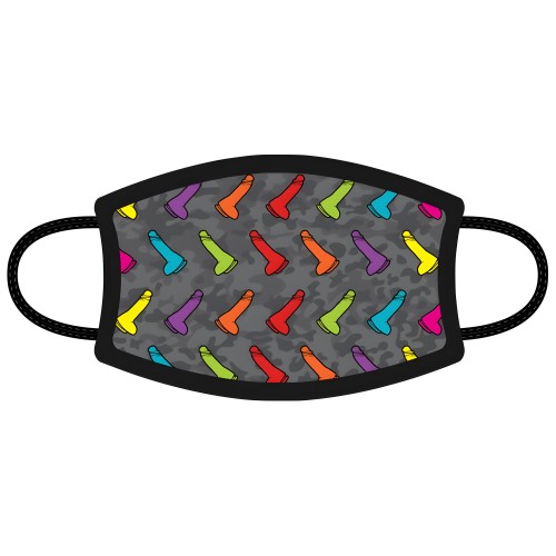 Mascarilla Multicolor de Dildos