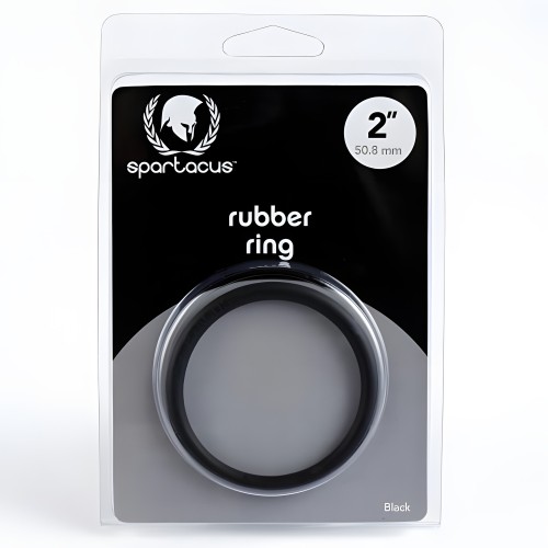 Spartacus 2 Rubber Cock Ring - Prolonged Pleasure