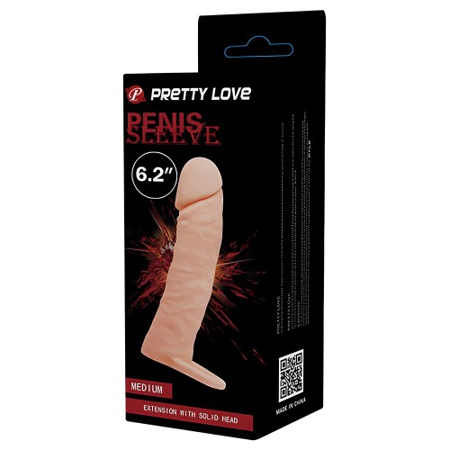 Pretty Love Penis Sleeve Medium-Flesh