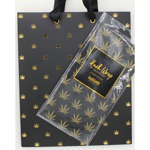 Gold/Black Gift Wrap Set - Elegant Presentation