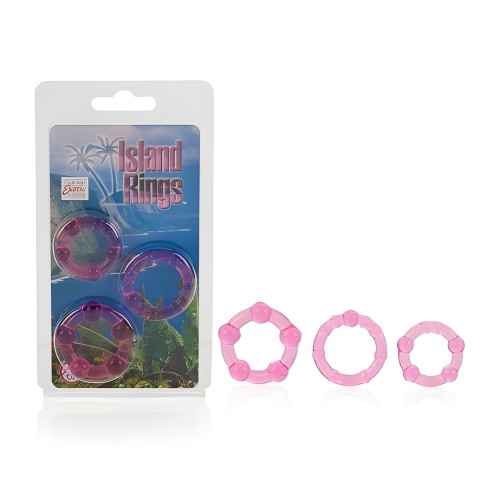 Anillos de Silicona Islas - Rosa
