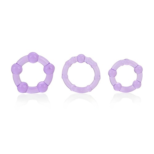 Anillos de Silicona - Morado