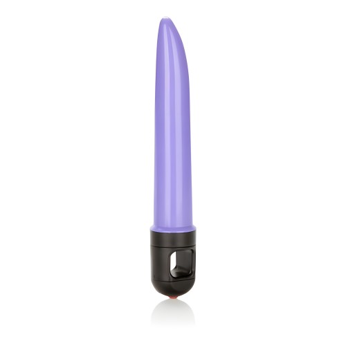 Double Tap Speeder 6.5" Purple Vibrator