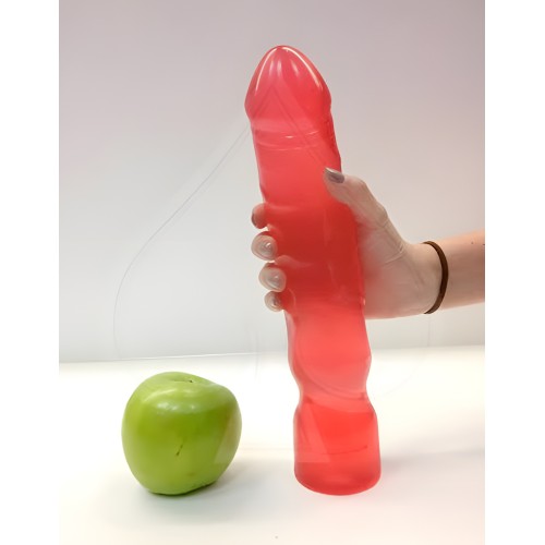 Crystal Jellies 12 Big Boy Dong - Pink