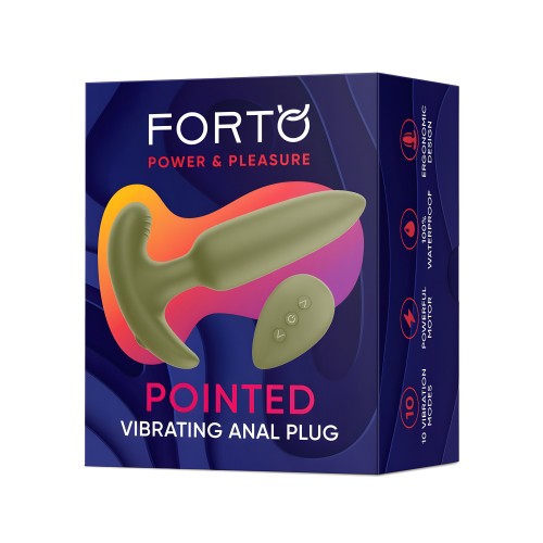 Plug Vibrante Puntiagudo