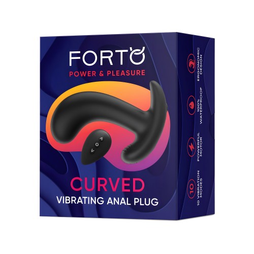 Curved Vibrating Plug - Explore New Sensations