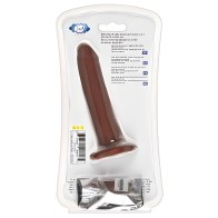Cloud 9 Dual Density Real Touch Dildo - Brown