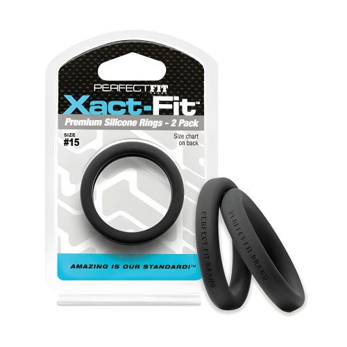 Perfect Fit Xact Fit #15 Cock Ring - Black