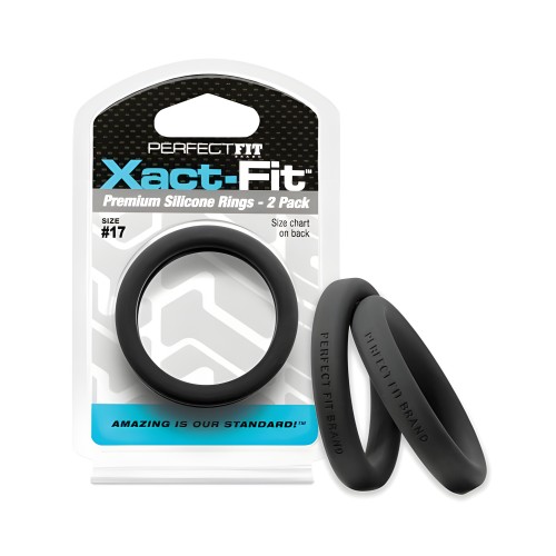 Perfect Fit Xact Fit #17 - Black Pack of 2