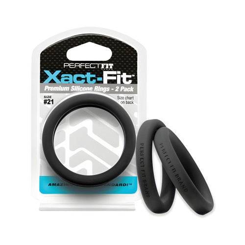 Perfect Fit Xact Fit #21 - Black Pack of 2