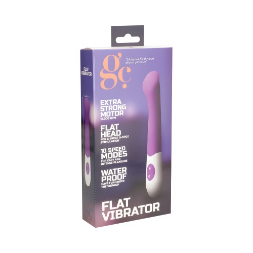 GC Flat Vibrator Purple - Ultimate Pleasure