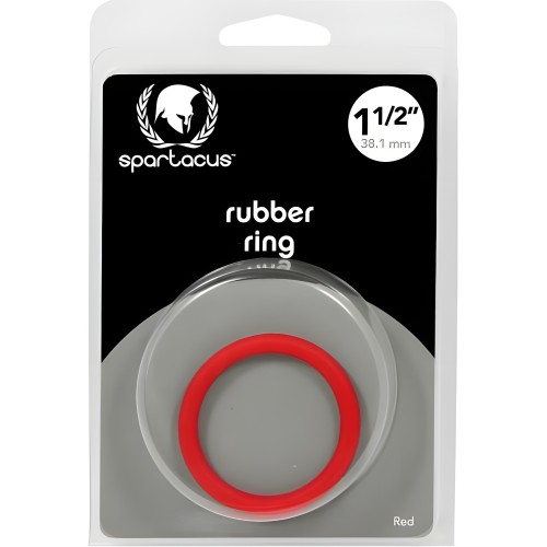 1.5IN Soft Cock Ring - Red
