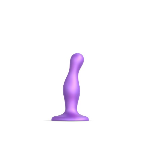 Strap-On-Me Curvy Plug Dil - Metallic Purple - Small