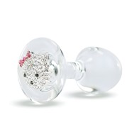 Crystal Delights Kitty Plug - Clear