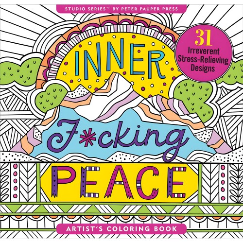 Libro de Colorear Inner F*cking Peace