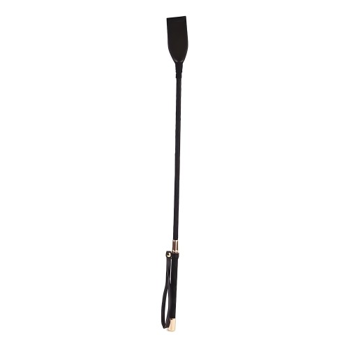 PU Golden Tip Riding Crop - Precision and Style