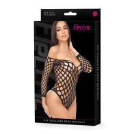 Body de Malla Off Shoulder Electric Lingerie O/S