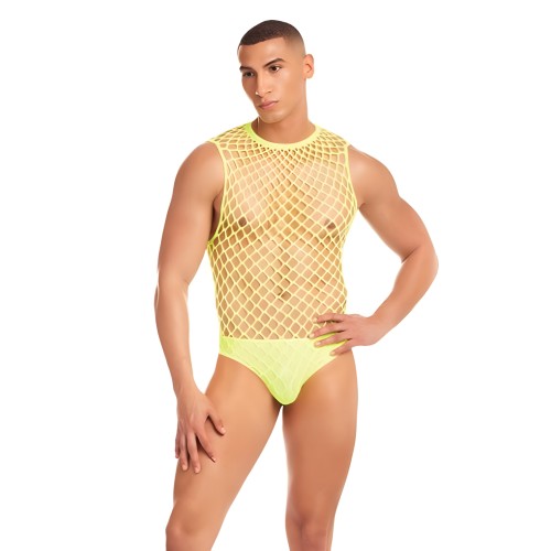 Conjunto de Malla Rainbow Party - Amarillo S/M