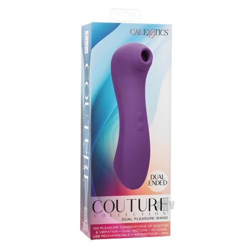 Couture Coll Dual Pleasure Wand - Morado