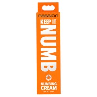 Passion Lubricants Keep It Numb Numbing Cream 1.5 oz.