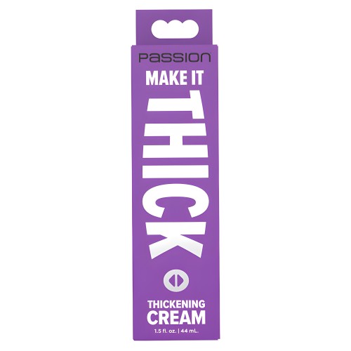 Passion Lubricants Make It Thick Cream - 1.5 oz.
