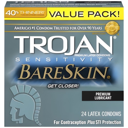 Condones Trojan Sensitivity Bareskin