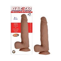 Dildo Real Cocks Doble Capa #7 - 8.5 pulgadas