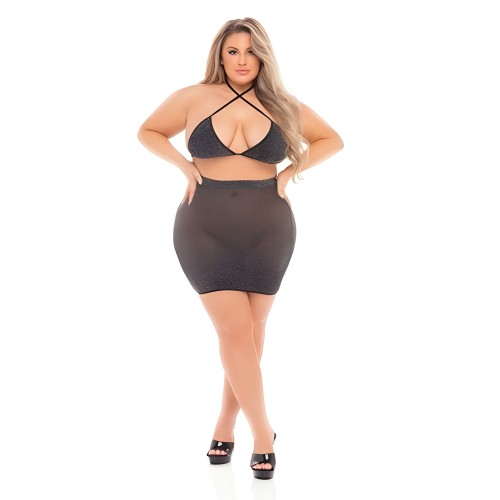 Conjunto Pink Lipstick Cereza Negra