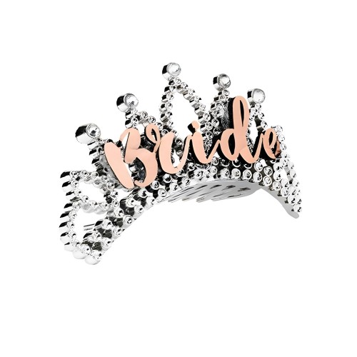 Bride Tiara - Rose Gold