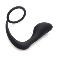 Explorer II Prostate Stimulator & Cock Ring Black