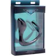Explorer II Prostate Stimulator & Cock Ring Black
