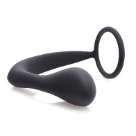 Explorer II Prostate Stimulator & Cock Ring Black