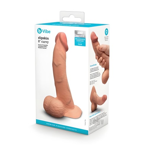 Dildo Curvo B-vibe Slipskin 8 Moc