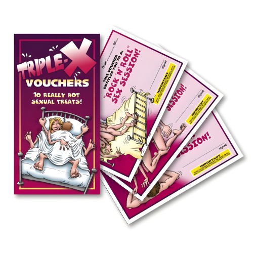 XXX Vouchers Coupon Book