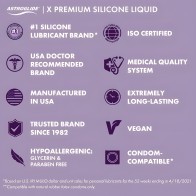 Astroglide X Silicone Lubricant 2.5 Fl Oz