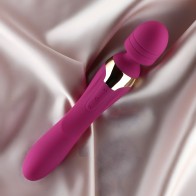Vibrador de Varita Mila Mediana Burdeos