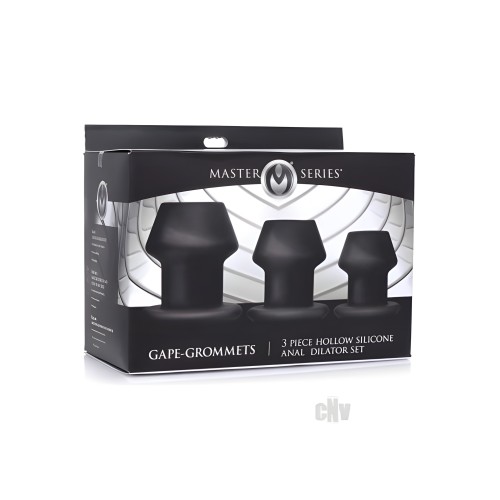 Gape-grommets Silicone Anal Dilator Set